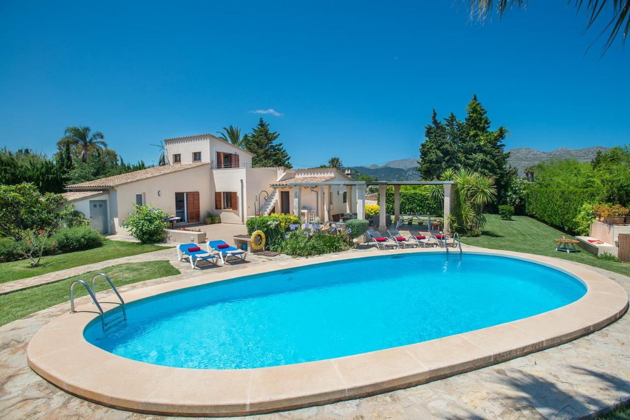 Owl Booking Villa Coloma - Luxury Retreat With Huge Pool Port de Pollenca Bagian luar foto